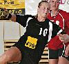 Yvonne Marticke setzt zum Wurf an - SV Berliner VG 49  (Spiel gegen Wismar)<br />Foto: Heiner Lehmann/sportseye.de