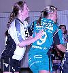 Julia Kunze (SC Greven 09) gegen Deike Heeren (VfL Oldenburg II)