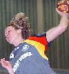 Grit Jurack zieht ab - Deutsche Nationalmannschaft im November 2005<br />Foto: Andreas Walz