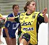 Annika Hermenau beim Siebenmeter - SC Markranstädt  (Saison 2005/06)<br />Foto: Heiner Lehmann/www.sportseye.de