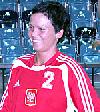 Marzena Kot - Polen im Testspiel gegen Deutschland  (Februar 2005)<br />Foto: Hermann Jack