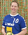 Portrait Yvonne Marticke in neuem Trikot - SV Berliner VG 49  (Saison 2005/06)<br>