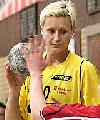 Milica Danilovic - HC Leipzig  (Saison 2005/06, DHB-Pokal gegen Leverkusen)<br />Foto: Heiner Lehmann/www.sportseye.de