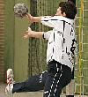 Sabine Englert pariert den Ball - Bayer Leverkusen  (Saison 2005/06)<br />Foto: Heiner Lehmann/www.sportseye.de