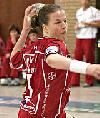 Sabrina Neukamp beim Siebenmeter - Bayer Leverkusen  (Saison 2005/06)<br />Foto: Heiner Lehmann/www.sportseye.de