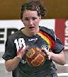 Maren Baumbach - Deutschland beim Vier-Länder-Turnier in Riesa  (April 2006)<br />Foto: Heiner Lehmann/www.sportseye.de