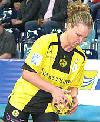 Zuzana Hrabovska beim Siebenmeter - Borussia Dortmund  (Saison 2005/06)