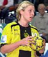 Michaela Seiffert beim Siebenmeter - Borussia Dortmund  (Saison 2005/06)