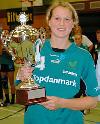 Grit Jurack - Viborg HK - mit dem Pokal des Stelioplast-Cup - 2005