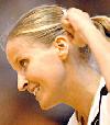 Nora Reiche - Deutschland - im Spiel gegen Frankreich beim Vier-Nationen-Turnier in Paris Anfang November 2006