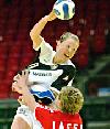 Nadine Krause - Deutschland - war im Auftaktspiel der EM 2006 in Schweden gegen Polen zehnmal erfolgreich