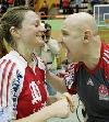 Kathrin Blacha & Herbert Müller im BuLi Spiel Nürnberg - Leipzig 