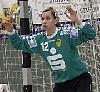 FHC-Torhüterin Katja Schülke im Spiel gegen den THC (20.01.2007)