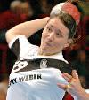 Maren Baumbach - Deutschland - knappe Niederlage gegen Norwegen im Halbfinale der WM 2007 in Frankreich<br />Foto: <a href="http://www.pressefoto-heuberger.de">Michael Heuberger</a>