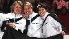 WM07 - 400er - Nina Wörz, Nadine Krause und Anja Althaus bei der Siegerehrung
