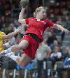 Sara Walzik - Bayer Leverkusen im EHF-Cup gegen RK Zalec<br />Foto: Heinz J. Zaunbrecher