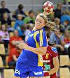 Isabelle Therese Gullden - Schweden - beim GF World Cup gegen Rumänien<br />Foto: <a href="http://www.aroundtheworld.dk">Katja Boll</a>