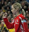Katja Schülke im CL-Hauptrundenspiel gegen Larvik HK<br />Foto: <a href="http://www.sportseye.de/">sportseye.de</a>