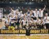 Deutscher Pokalsieger 2012: VfL Oldenburg<br />Foto: <a href="http://www.groundshots.de">groundshots.de</a>