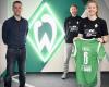 Martin Lange (Vorsitzender Handball), Robert Nijdam (Cheftrainer), Nina Engel - SV Werder Bremen<br />Foto: WERDER.DE