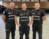Trainerteam der TG Nürtingen (v.l.n.r.): Simon Schipper, Simon Hablizel, Mario Cecavac