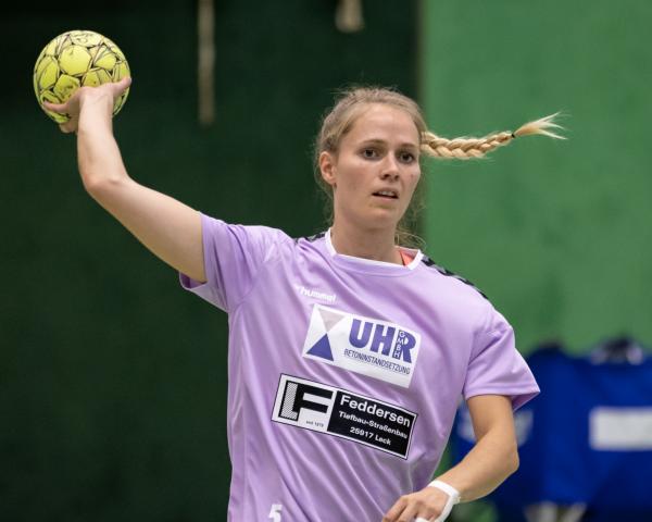 Catharina Volquardsen steuerte zwei Tore zum Sieg des TSV Nord Harrislee bei