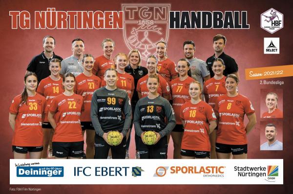 Teamfotos HBF2 2021/22 - TG Nürtingen