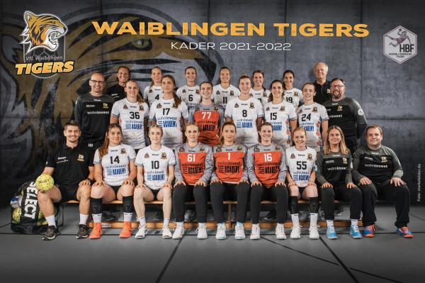 Teamfotos HBF2 2021/22 - Vfl Waiblingen